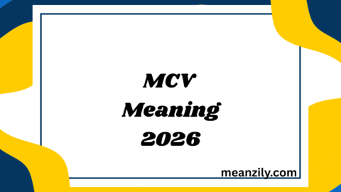 MCV Meaning
