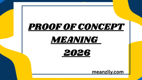 Proof of Concept Meaning