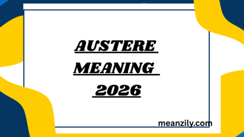 Austere Meaning