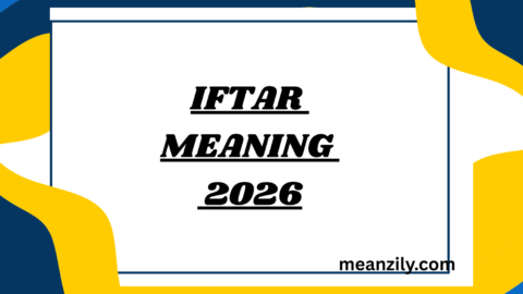 Iftar Meaning