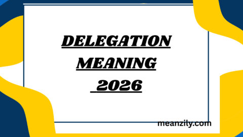 Delegation Meaning