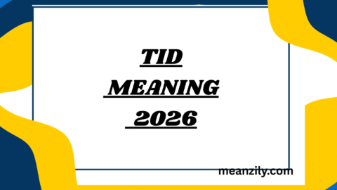 Tid Meaning