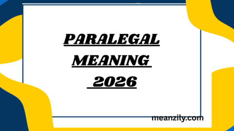 Paralegal Meaning