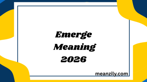 Emerge Meaning