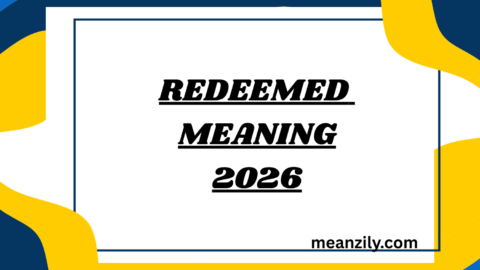 Redeemed Meaning