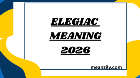 Elegiac Meaning