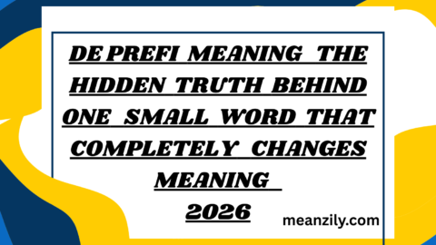 De Prefix Meaning The Hidden Truth Behind One Small Word That Completely Changes Meaning