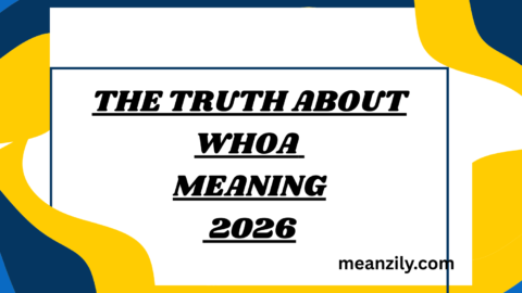 The Truth About Whoa Meaning