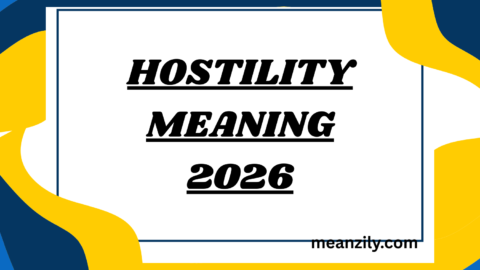 Hostility Meaning