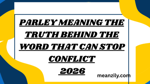 Parley Meaning The Truth Behind the Word That Can Stop Conflict