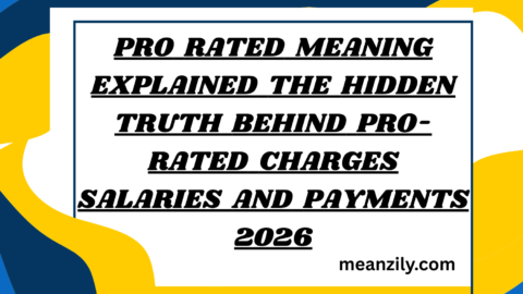Pro Rated Meaning Explained The Hidden Truth Behind Pro-Rated Charges Salaries and Payments