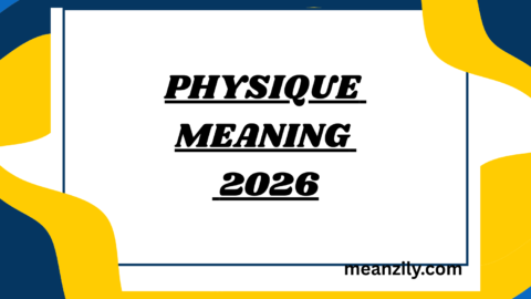 Physique Meaning