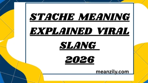 Stache Meaning Explained Viral Slang