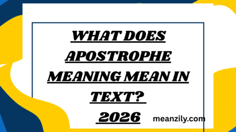What Does Apostrophe Meaning Mean in Text?