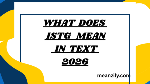 What Does ISTG Meaning Mean in Text