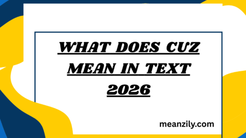 What Does Cuz Mean in Text