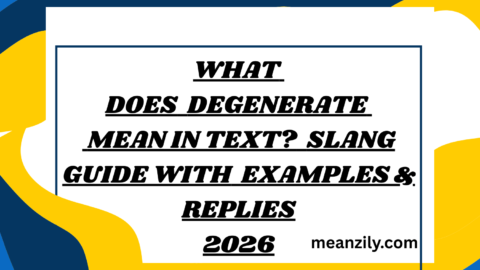 What Does Degenerate Mean in Text? Slang Guide with Examples & Replies