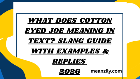 What Does Cotton Eyed Joe Meaning in Text? Slang Guide with Examples & Replies