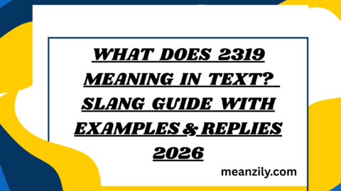 What Does 2319 Meaning in Text? Slang Guide with Examples & Replies