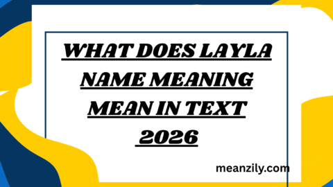 What Does Layla Name Meaning Mean in Text