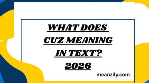 What Does Cuz Meaning in Text?