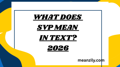 What Does SVP Mean in Text?