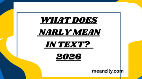 What Does Narly Mean in Text?
