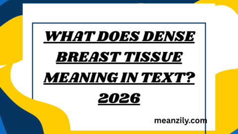 What Does Dense Breast Tissue Meaning in Text?