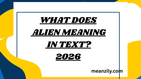What Does Alien Meaning in Text?