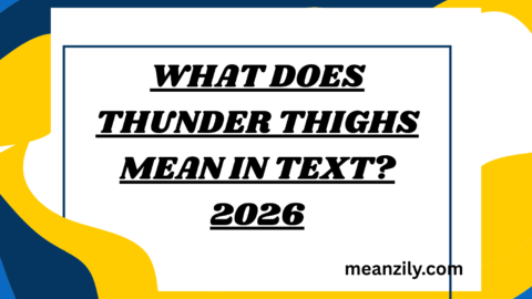 What Does Thunder Thighs Mean in Text?