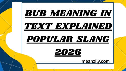 Bub Meaning in Text Explained Popular Slang