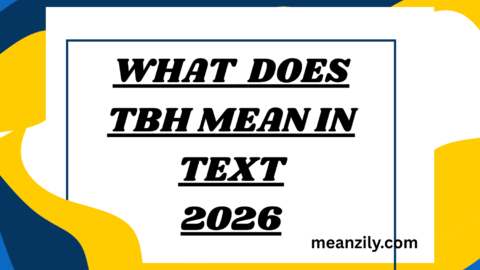 What Does TBH Mean in Text