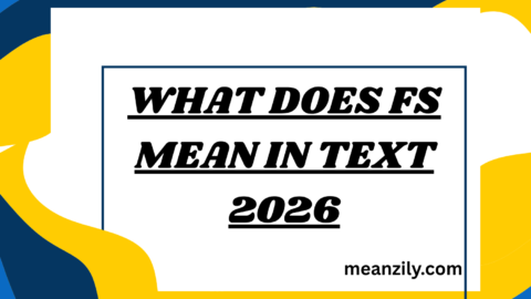 What Does FS Mean in Text