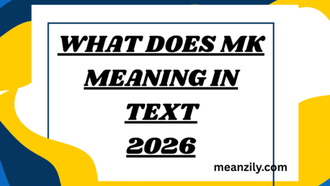What Does MK Meaning in Text