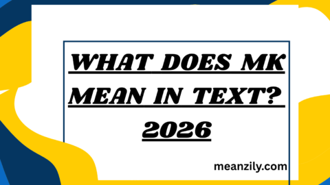 What Does MK Mean in Text?