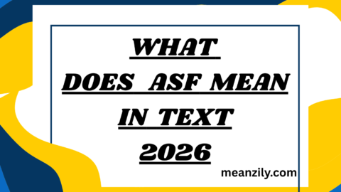 What Does ASF Mean in Text