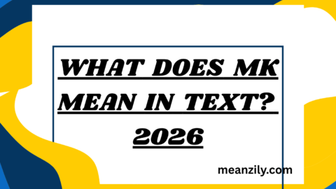 What Does MK Mean in Text?