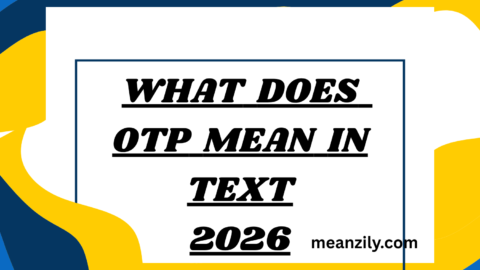 What Does OTP Mean in Text