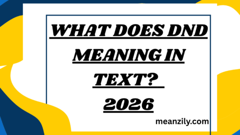 What Does DND Meaning in Text?