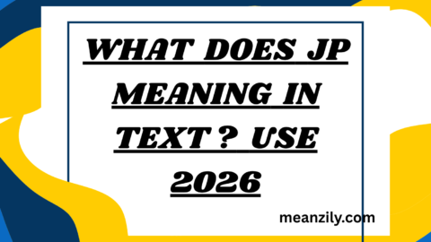 What Does JP Meaning in Text ?