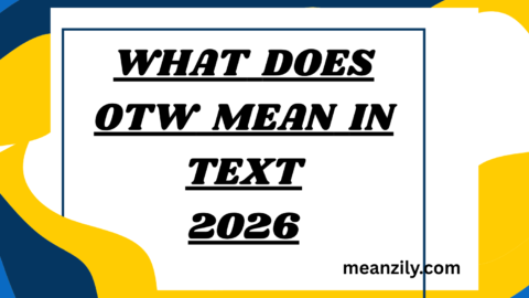 What Does OTW Mean in Text