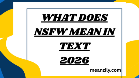What Does NSFW Mean in Text