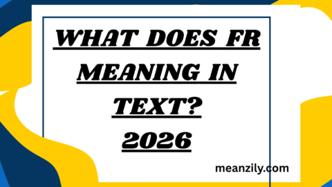 What Does FR Meaning in Text?