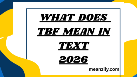 What Does TBF Mean in Text