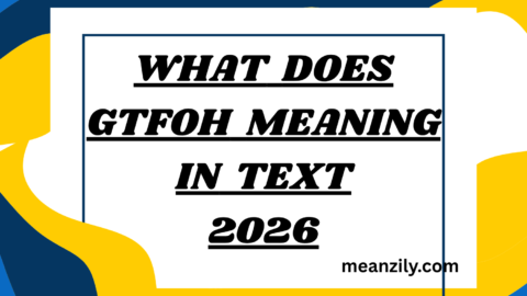 What Does GTFOH Meaning in Text