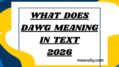 What Does dawg meaning in Text