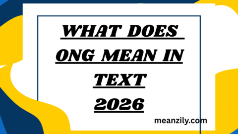 What Does ONG Mean in Text