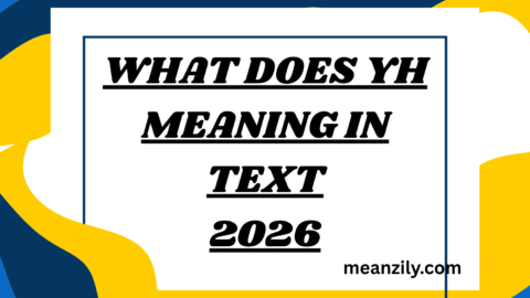 What Does YH Meaning in Text