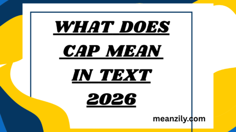 What Does Cap Mean in Text