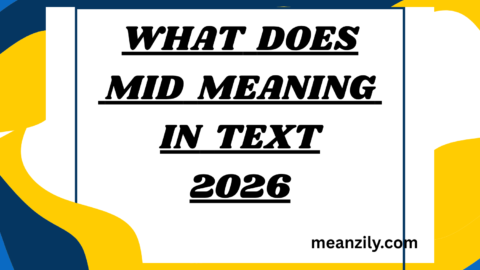 What Does Mid Meaning in Text
